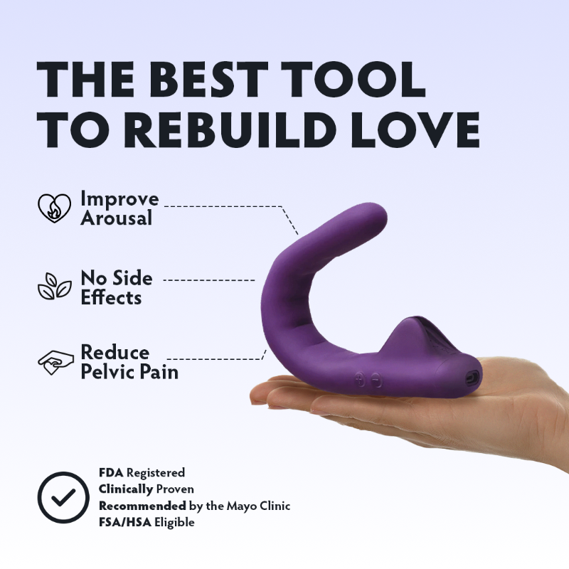 Designed by leading Urologists, OB/GYNs & PTs, Crescendo 2 is clinically  proven to improve dryness & pain during intimacy by an unprecedented 5x. As  seen in BBC, Good Housekeeping, and Women's Health.