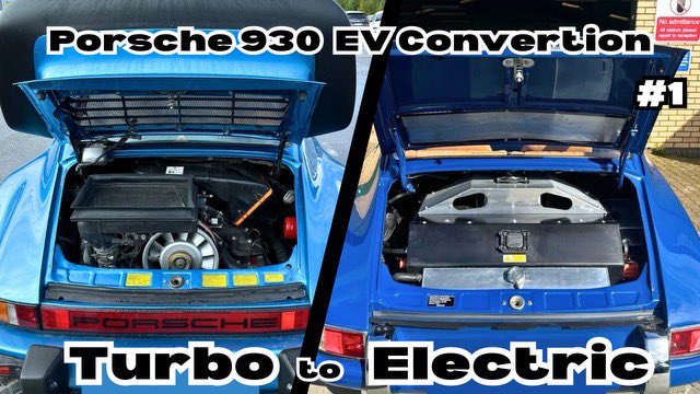 tomzidek's tweet photo. Our new YouTube episode:-) check it out at Vintagevolts channel, a simple short explanation about how we are converting this absolutely gorgeous Porsche 930 Turbo!
https://t.co/ReCKyKcVNl https://t.co/O2M5fG4Itl