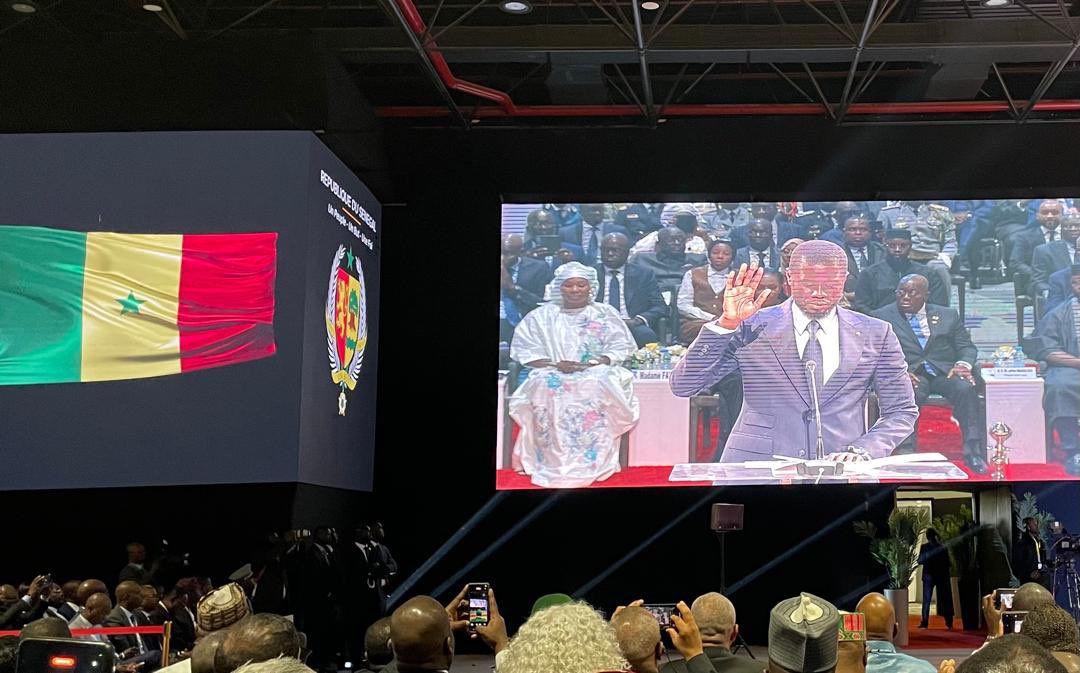 Ambassador @mounier_mg attended the inauguration ceremony of President Bassirou Diomaye Diakhar Faye, a significant moment strengthening the bonds between #Canada and #Senegal. Wishing the new head of state great success and prosperity in his presidential journey. 🇸🇳🤝🇨🇦