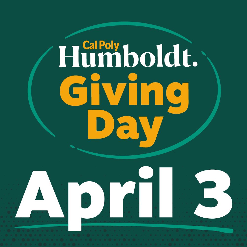 Exciting news, Lumberjacks! April 3 is Cal Poly Humboldt Giving Day which means all gifts will have double the impact! Join us in shaping brighter futures at Cal Poly Humboldt. Every gift matters! Consider giving to help positively impact our student-athletes!