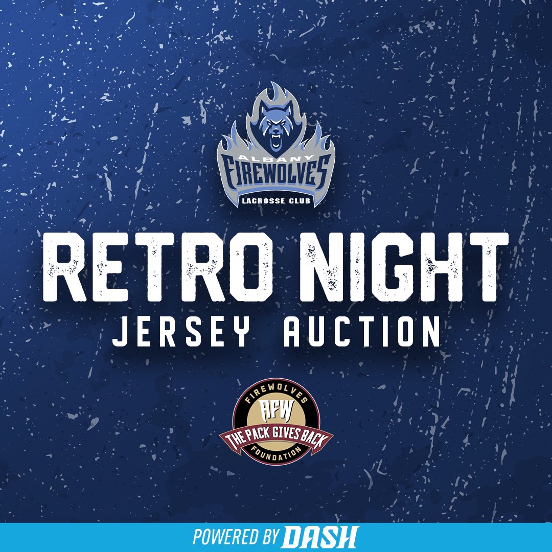 Looking to get a game worn Albany Attack retro jersey? Jerseys and shorts will only be available on the @Win_with_DASH App! The auction will close at 9pm on Saturday, so be sure to place your bid now! BID HERE ➡️ fans.winwithdash.com/auction/65e11b…