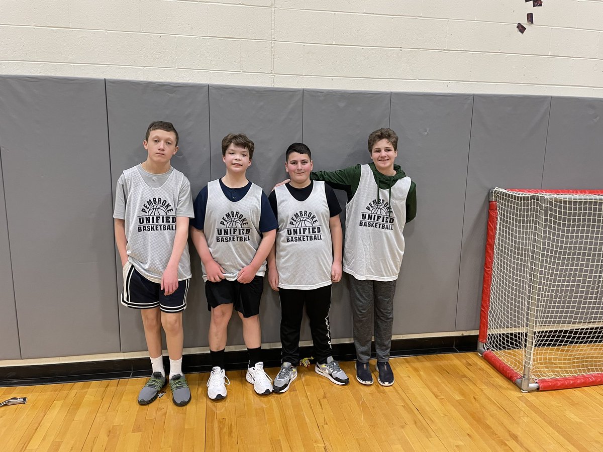 And that’s a wrap. Titans Unified hoop team finished the season with a 2 game sweep at the South Shore Jamboree. 
L to R. Mike O. Dana D. Aidan M. Zane Y.