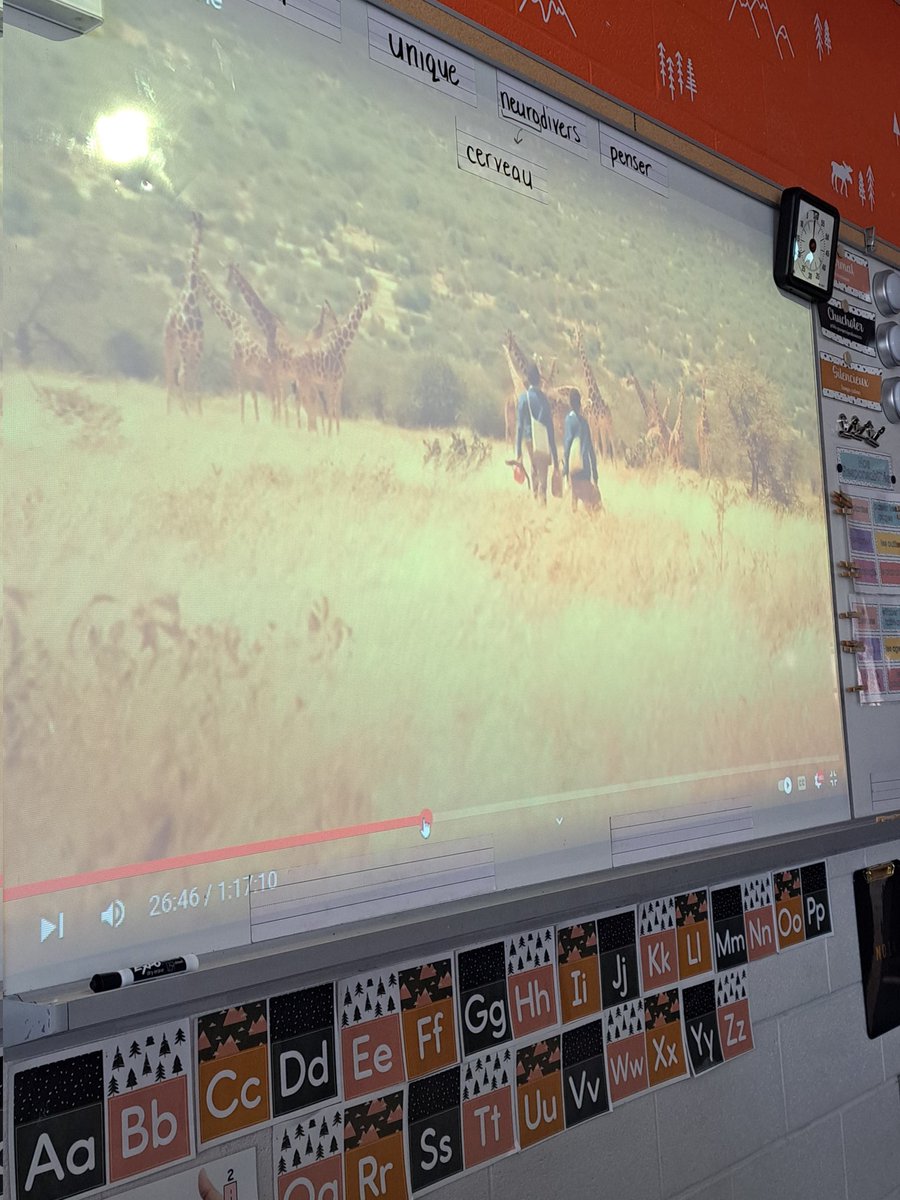 MmePilutti_LDSB's tweet image. We started "Sur le chemin de l'école" last week. Today, we met the 4th child the documentary follows. He is pushed by his brothers in a make shift wheelchair on rocks/sand. We highlighted important facts in the text summarizing their journeys to take notes. #globalcommunities
