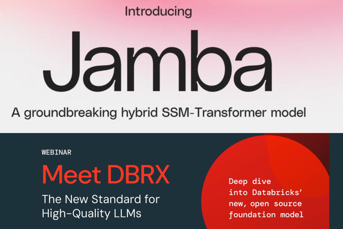 AI21 and Databricks show open source can radically slim down AI Two new large language models, Jamba and DBRX, dramatically reduce the compute and memory needed for predictions, while meeting or beating the performance of top models such as GPT-3.5 and Llama 2.