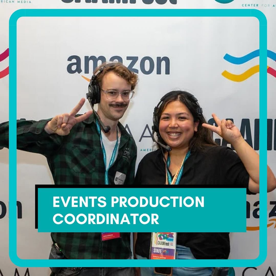 CAAMFest 2024 is coming up soon, and we are hiring ASAP for a Events Production Coordinator in making our festival the nation’s leading Asian American festival of film,music and food in the San Francisco Bay Area! Send your applications at jobs@caamedia.org #bayareajobs