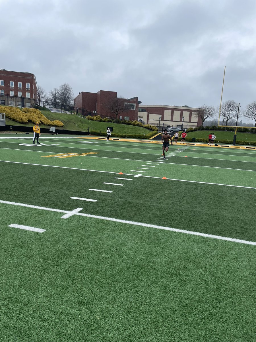 West Liberty Pro Day @CamRice4355 @imjustlijah Rashawn Harvey