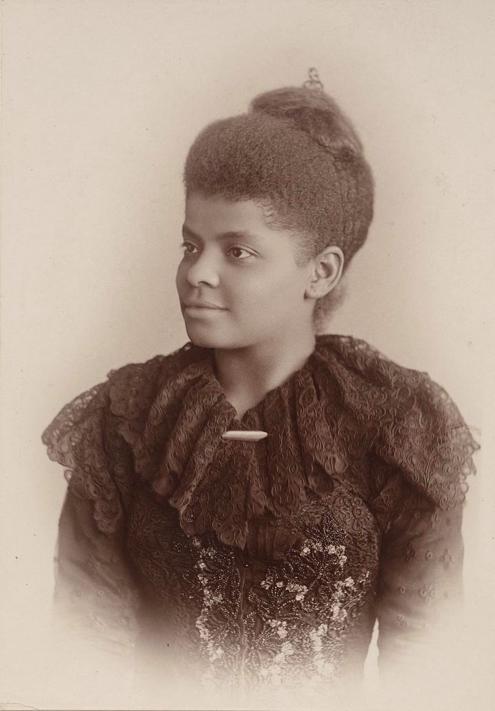 Born into slavery in Holly Springs, Mississippi, Ida B. Wells became one of the nation’s leading civil rights activists. This portrait of her was taken in Chicago around 1893. Visit it in “One Life: Frederick Douglass,” which closes on April 21: bit.ly/3pgzloa