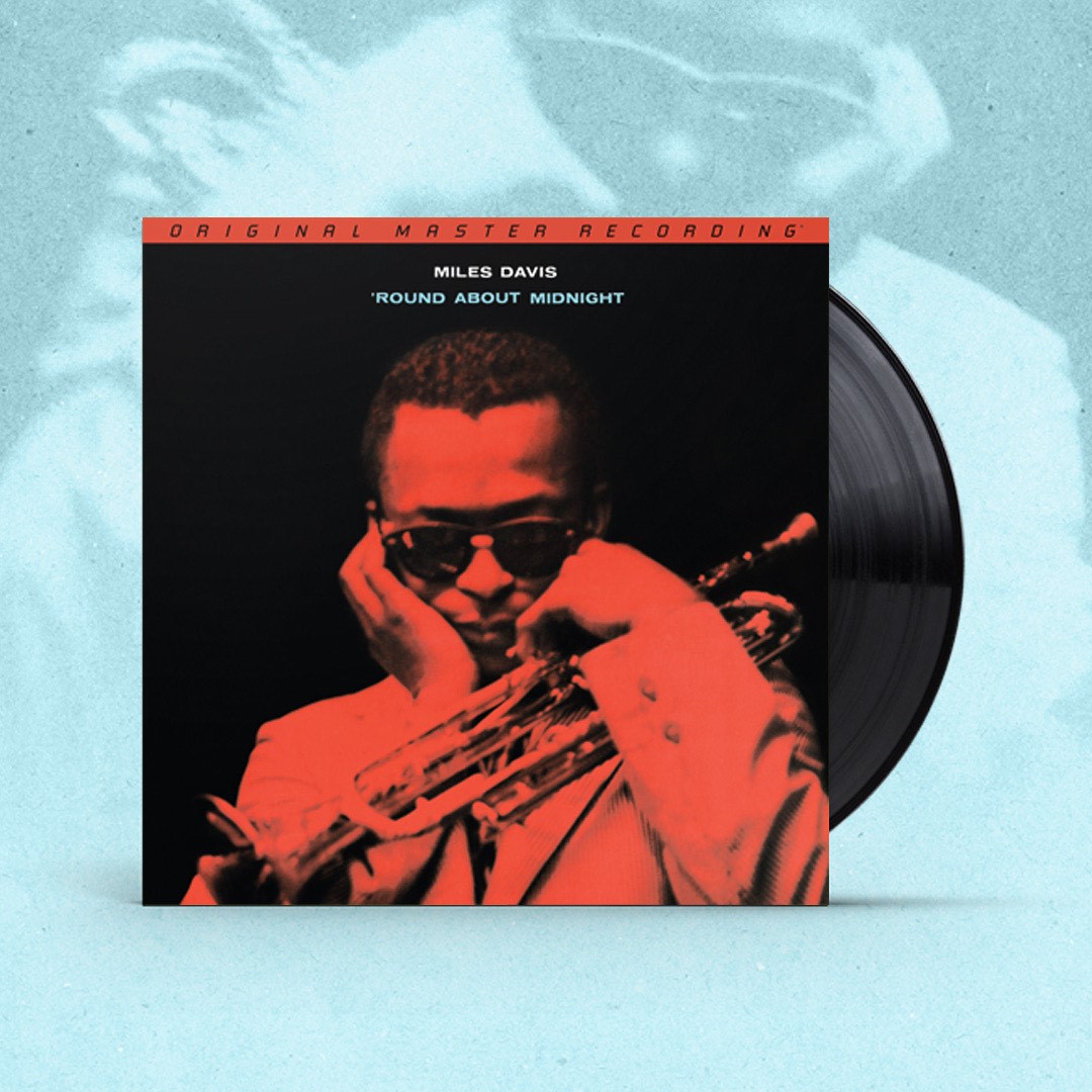 Now available for preorder: Gather now, ‘Round About Midnight. Draw the curtains, slouch into a chair, and prepare to bask in the engrossing presence and emotionalism of Mobile Fidelity’s SuperVinyl LP of this 1957 hard-bop benchmark. Find it here!: vynl.me/dkb