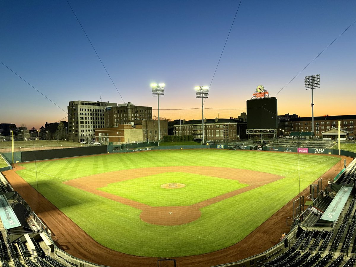 Memphis Redbirds field looking good with Tri Tex Grass’s Tif Tuf