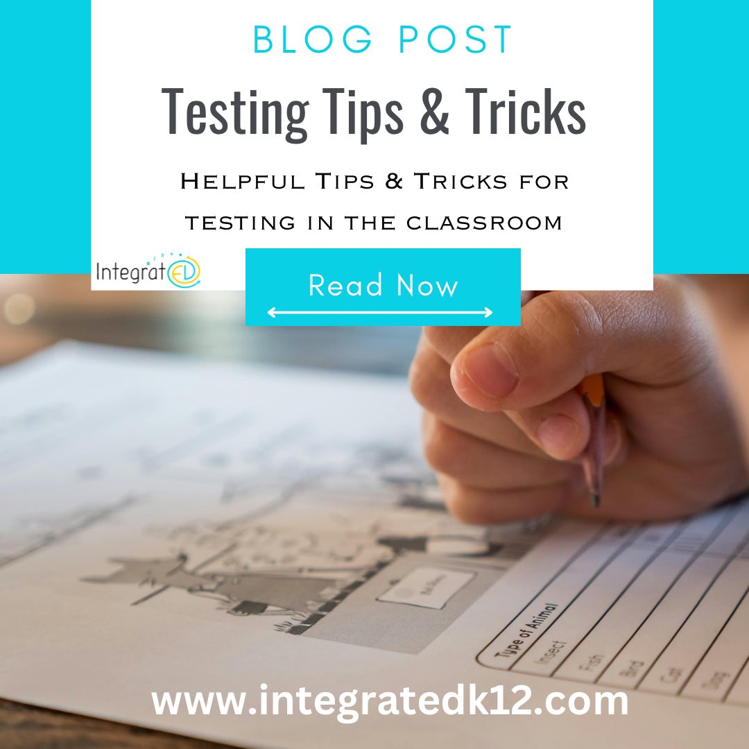 Check out our latest blog post: 'Help Tips and Tricks for Testing in the Classroom' 💡 Whether you're a seasoned educator or just starting out, these invaluable insights will revolutionize how you approach testing. integratedk12.com/blog #integratedk12 #edutwitter