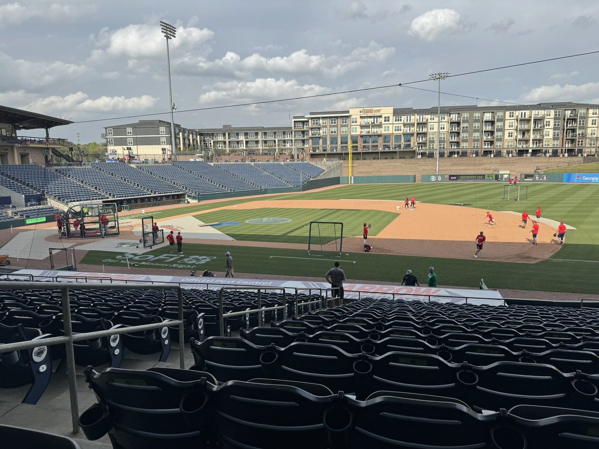 Louisville Bats &amp; Gwinnett Stripers @ Coolray Field Starting Pitchers: Connor Phillips (LOU) Allan Winans (GWN)