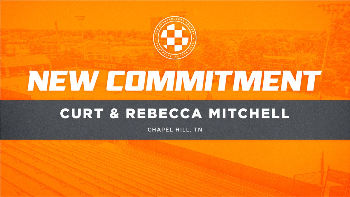 Curt & Rebecca are All Vol through & through! We greatly appreciate their recent gift to support our student-athletes & coaches in their pursuit of championships and elite experiences. Welcome to the Shareholders Society! #GBO bit.ly/utshare