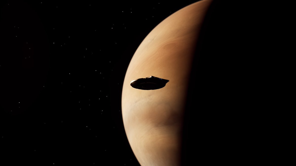 jump_drive_flyr's tweet photo. Really can't wait to be able to scan these planets properly in the eventual game. The visuals are amazing thanks guys. @Fleetyard @Starship_Sim https://t.co/Fikrl27NWk