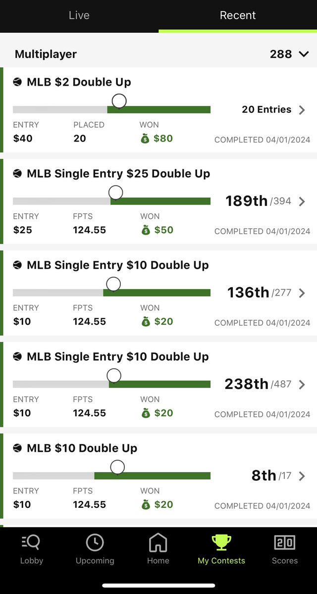 Globaldfs's tweet photo. Woke up to the W on Draftkings it was close. Another $1000 night. Fanduel didn’t hit but we take it in stride! https://t.co/hZbGyAFtkE