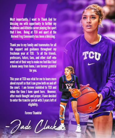 Thank you TCU 🐸💜