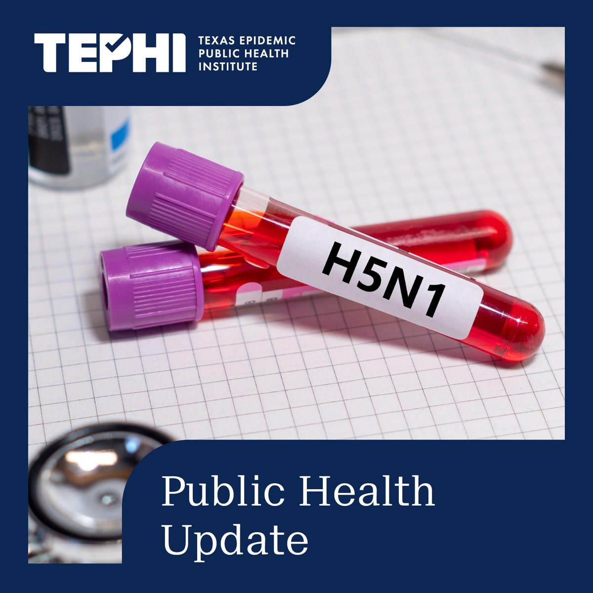 Public Health Update: DSHS has issued a health alert about the first human case of avian influenza in our state. Stay informed with the latest updates: dshs.texas.gov/news-alerts/he….