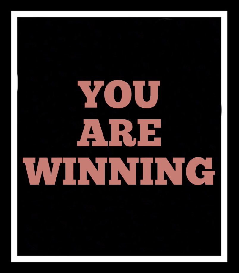 You are winning! 🤗 Legacy media becoming irrelevant is a win for those who believe that the collective consciousness of humans shall always be superior to a bunch of people who want to impose their agenda-based narrative on you through legacy journalists. 𝕏 has become a