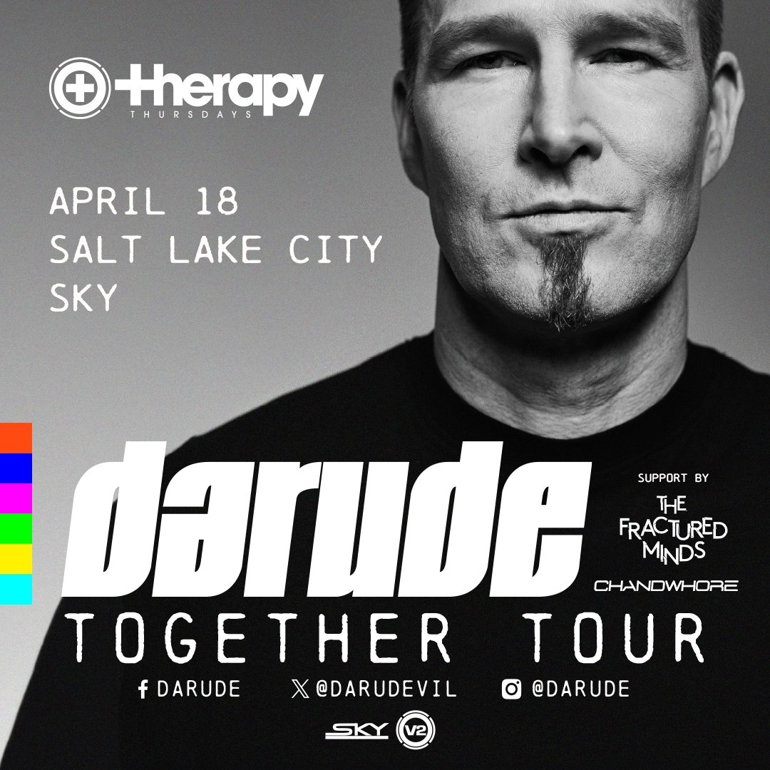 NEXT WEEK: Trance, Techno, and so much more are coming our way with <a href="/Darudevil/">Darude</a> at <a href="/SkyVenueSLC/">Sky SLC</a>!