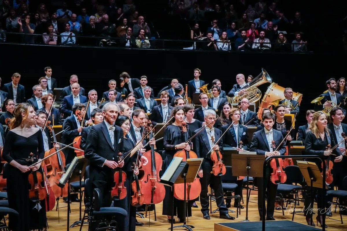 🎶 Bravo #orchestre de l'@operadeparis conducted by #DanieleGatti for this wonderful #concert at the @philharmonie de #Paris ! 👏👏👏 🎼 #Wagner & #Strauss 📷 @helene_mahln - 2024 apr.02 #ClassicalMusic