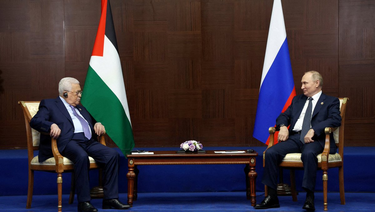 Russian Foreign Minister:

Russia is on the side of Palestine in the Gaza War.