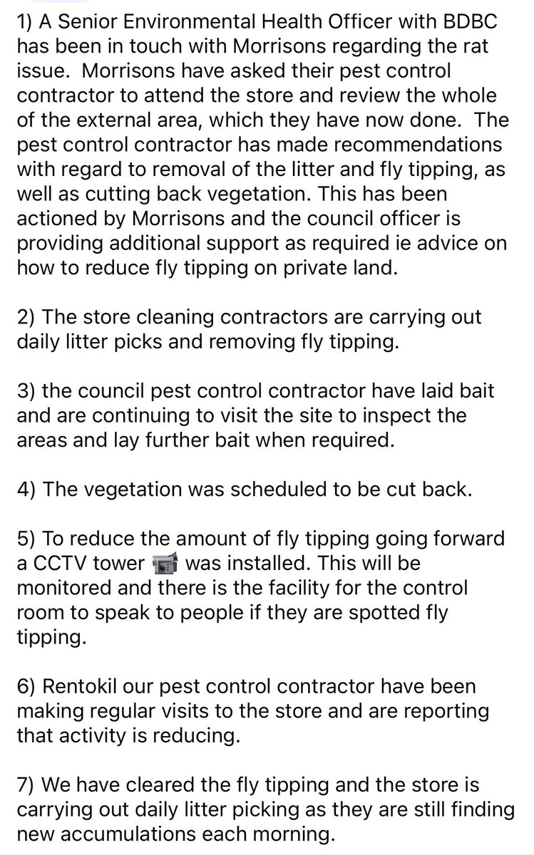 ‼️ 🐀 Resident raised with me their concerns about Litters around Morrisons and the rat infestation that it has caused. I liaised with the council to address this issue, and glad to see comprehensive actions have been taken by the council in response to my request. #Basingstoke