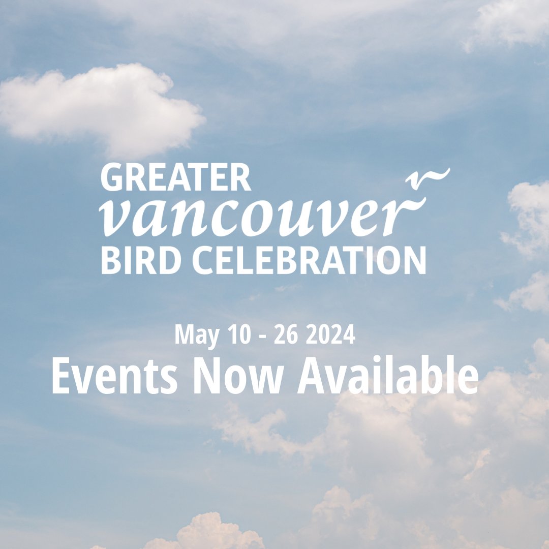 We are excited to announce the launch of @VanBirdCeleb's event calendar! We will be hosting several free and low cost events here in Stanley Park as part of the celebration! Check out the entire calendar here: vancouverbirdcelebration.ca/events/ More events will be added throughout April!