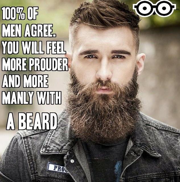 Embrace the beard life! 💯 Shop now at >> noshavelife.com