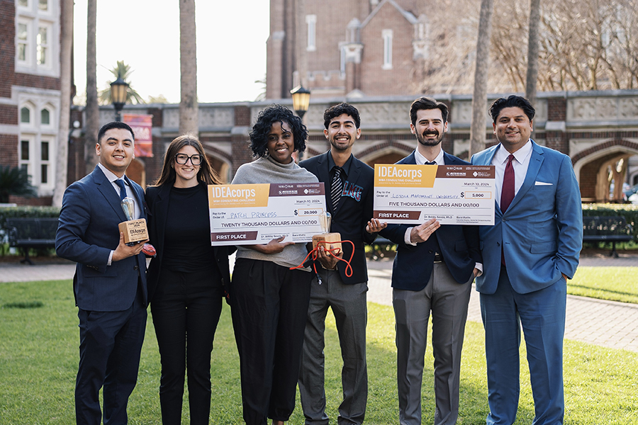 Congrats to the LMU graduate students who recently won first place at the IDEAcorps MBA Consulting Challenge, which gives students the opportunity to apply their skills to help small and/or early-stage businesses develop a robust scale-up strategy: bit.ly/LMU_IDEA