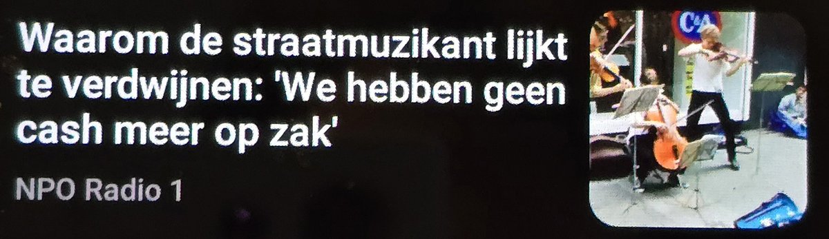 m_borgmeijer's tweet photo. Ook de #straatmuzikant moet met zijn tijd mee. https://t.co/aqKSisCWWx | stuur gewoon een tikkie dan kan de muzikant blijven bestaan. https://t.co/jKYgeb7xvj