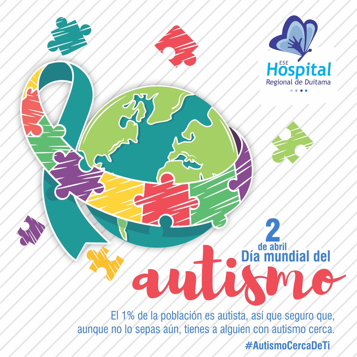 HospitalDuitama's tweet photo. #DíaMundialDelAutismo. 💙💙
Visibilicemos la realidad, las necesidades y las capacidades de este sector de la población.
Conmemoremos la diversidad y la inclusión en cada paso del camino.👣👣#AutismoCercaDeTi https://t.co/dPLOOyQ1US