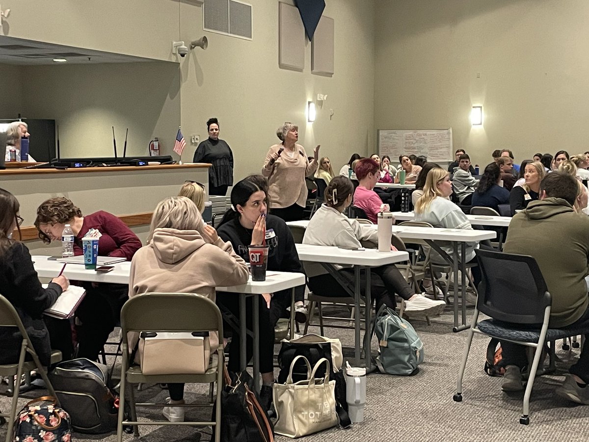 A huge shoutout to our beginning educators! They celebrated many successes today and next steps for growth with their amazing district instructional mentors. #onehowell