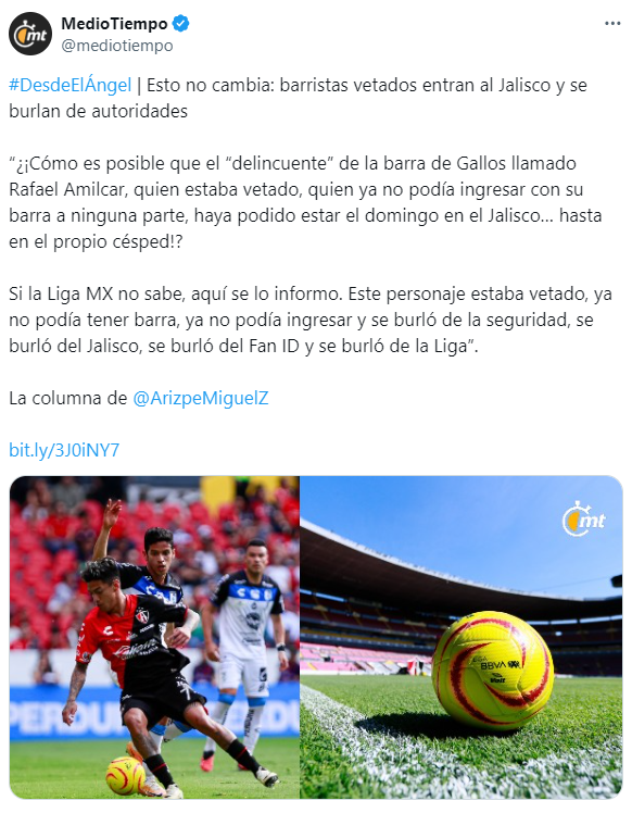 CabeceraNte's tweet photo. Oye @mediotiempo se te perdió un post 😂😱 https://t.co/bPo5g4qMhQ