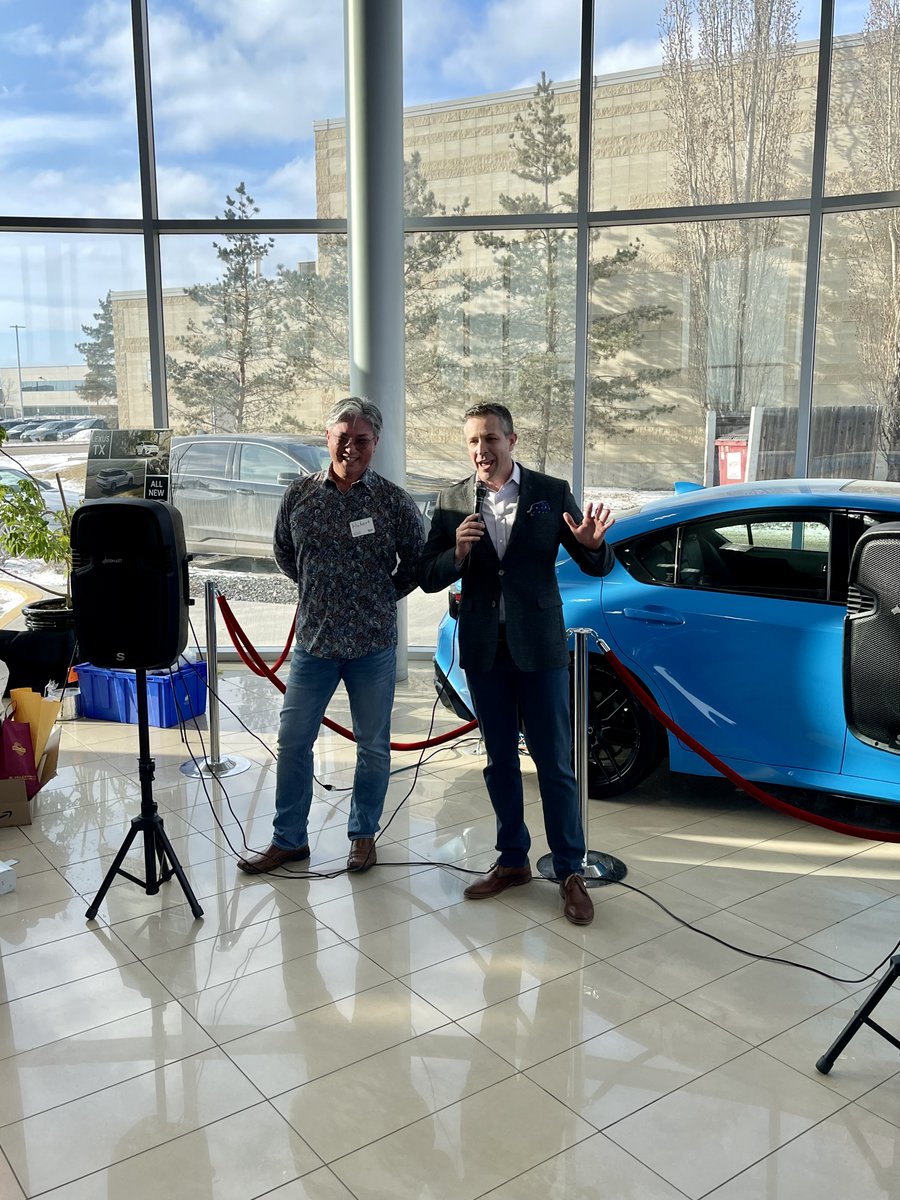 Huge thanks to Bruce Kirkland & team at Edmonton Lexus for hosting our Reception & MAN VAN®. Special shoutout to City Councilor Tim Cartmell. Thanks to sponsors for support. And to all who attended, we did 55 PSA tests, a step for men's health! #GetChecked #MensHealth