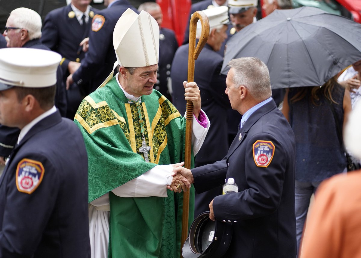 Bishop Brennan Praises FDNY, Expresses Gratitude No Casualties In Easter Mass Blaze. Read the full article from The Tablet. Click here for the full article: bit.ly/3U11kF5
