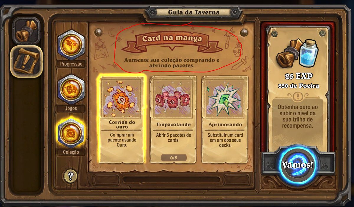 Mesmo após tantos anos seguem sendo referência no HS! rs <a href="/cardnamanga/">Card na Manga</a> ❤️

Tela do novo tutorial para jogadores iniciantes! 🫠