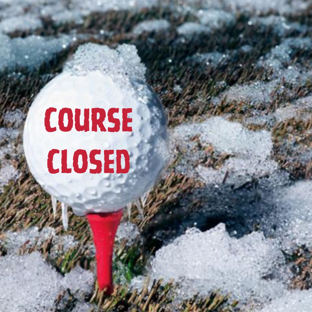 We may need to have some words with the groundhog. 
Due to the snow, the course will be closed for the foreseeable future. 
Keep an eye out for an email and social media post for when we re-open. 
Thank you all for your patience and understanding.

#courseclosed#winterpleaseleave