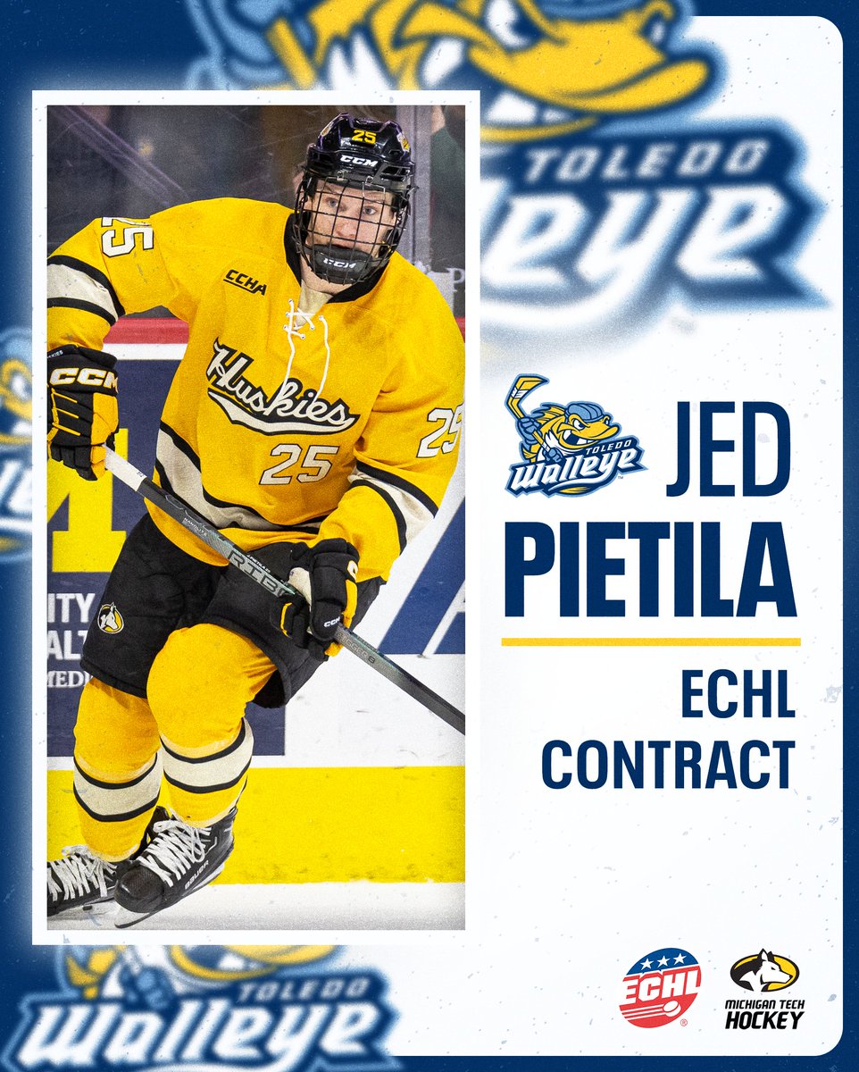 Jed Pietila has signed in the <a href="/ECHL/">ECHL</a> with the <a href="/ToledoWalleye/">Toledo Walleye</a>. 
#mtuhky #FollowTheHuskies

📝michigantechhuskies.com/sports/mice/20…