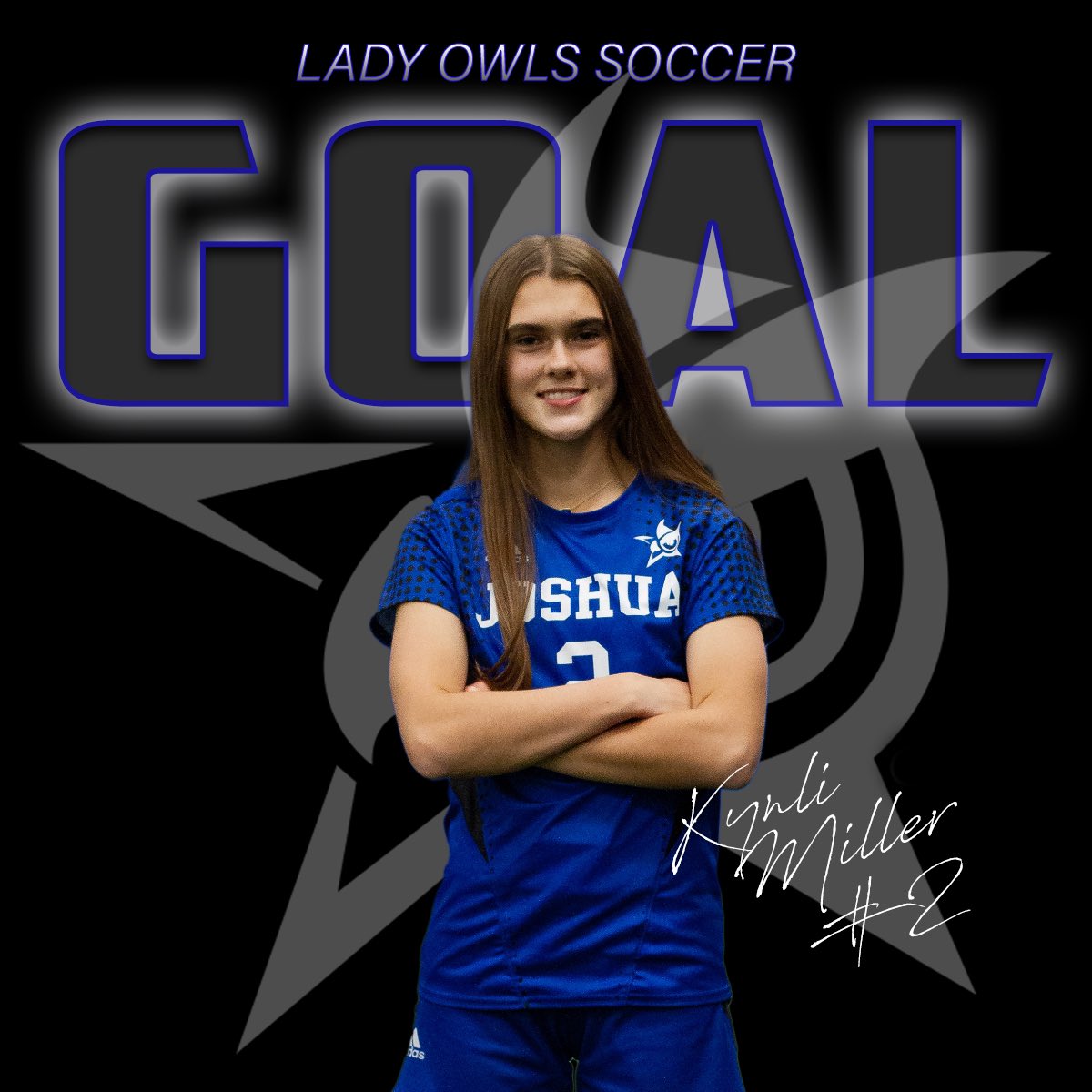 GOAL!! 1-0 10 minutes left in the first half. 🦉⚽️💙