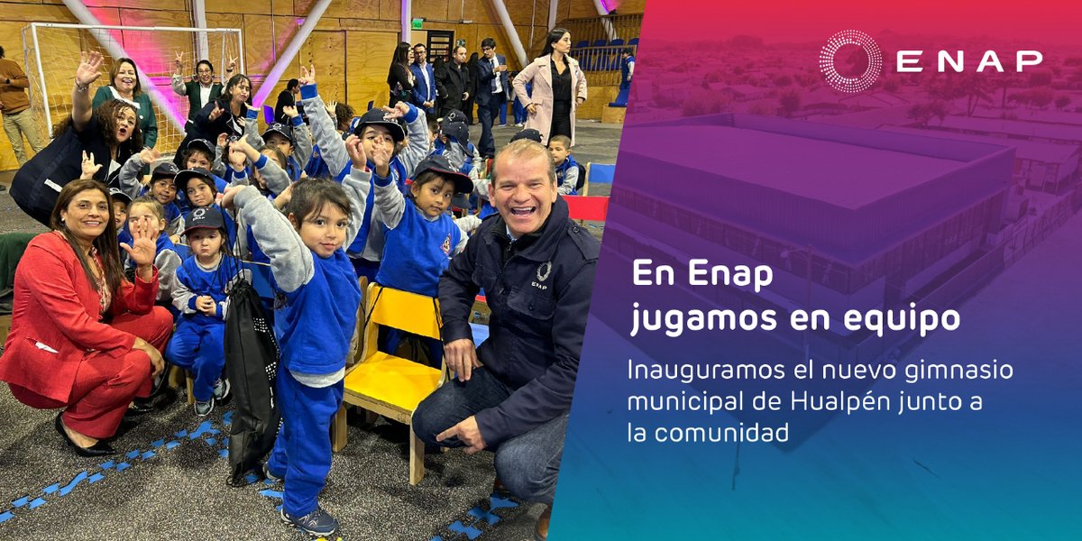 Enap_Informa's tweet image. Reafirmamos nuestro compromiso con el desarrollo local de Hualpén a través de la construcción de un nuevo gimnasio para la comunidad que mejorará la calidad de vida y el futuro de todos y todas. 

#DesarrolloComunitario