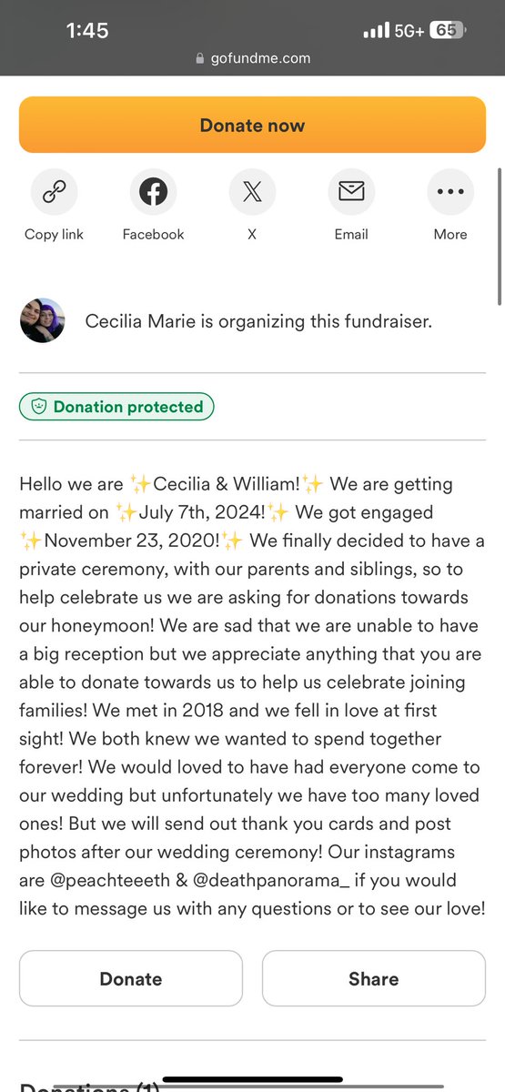 Thought I’d post this here too just incase!

gofund.me/a4ee893c