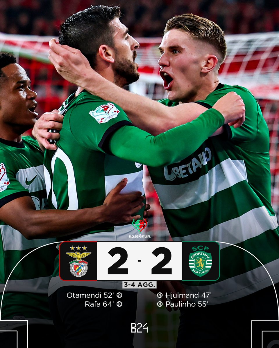 Sporting elimina o Benfica e está na final da Taça!