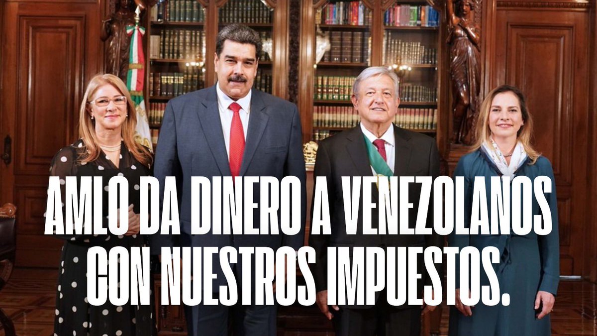 RT PARA EVITAR CENSURA Nuestro país está otorgando 110 dólares mensuales (Durante 6 meses) a migrantes venezolanos deportados para su retorno a su país de origen. ⬇️ Únete para exigir que detengan este financiamiento: ⬇️ acti.mx/AMLODaDineroAV…