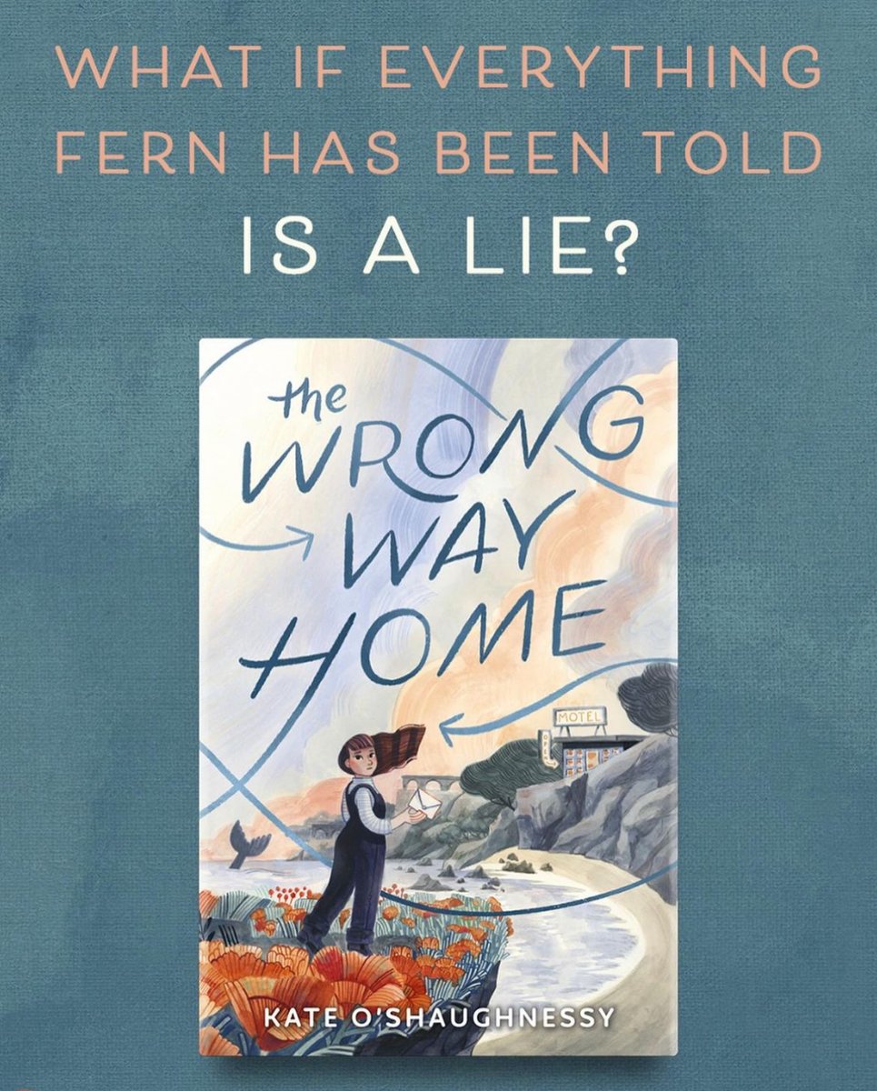 Happy, happy book birthday to Kate O’Shaughnessy’s THE WRONG WAY HOME, a huge-hearted story about a girl learning to question everything — and to trust in herself. This brilliant middle grade novel has already received three starred reviews. Get your copy TODAY!