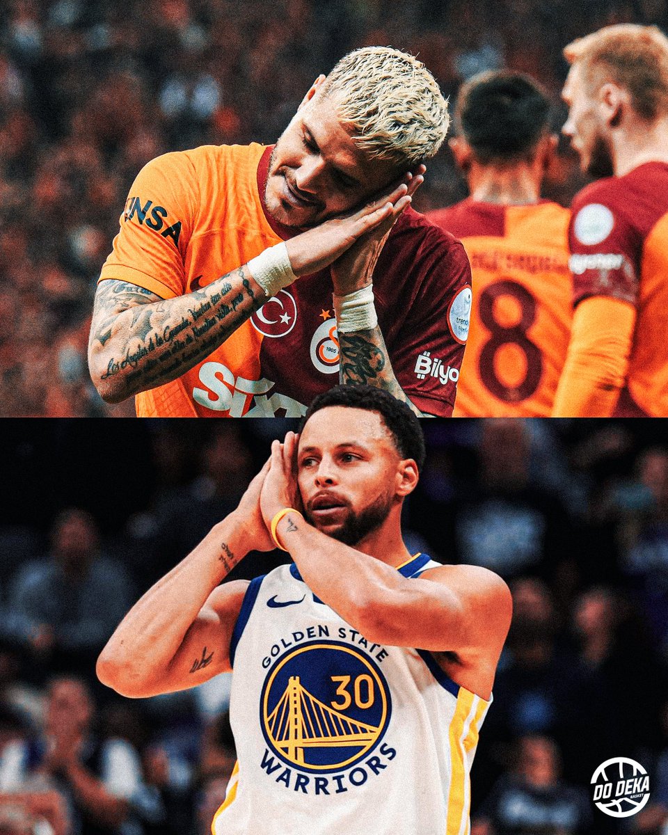 dodekabasket's tweet photo. Mauro Icardi x Stephen Curry: Night Night 💤 https://t.co/qMYabapIpr