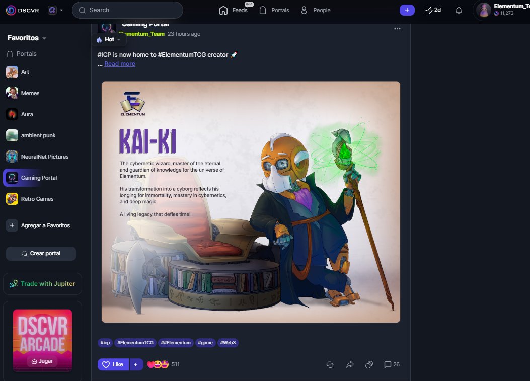 We’re “Hot” on <a href="/DSCVR1/">dscvr.one</a> 🔥

511 reactions to our post, WOW! 😮

I’m excited to see how much it has grown. Congrats🎉