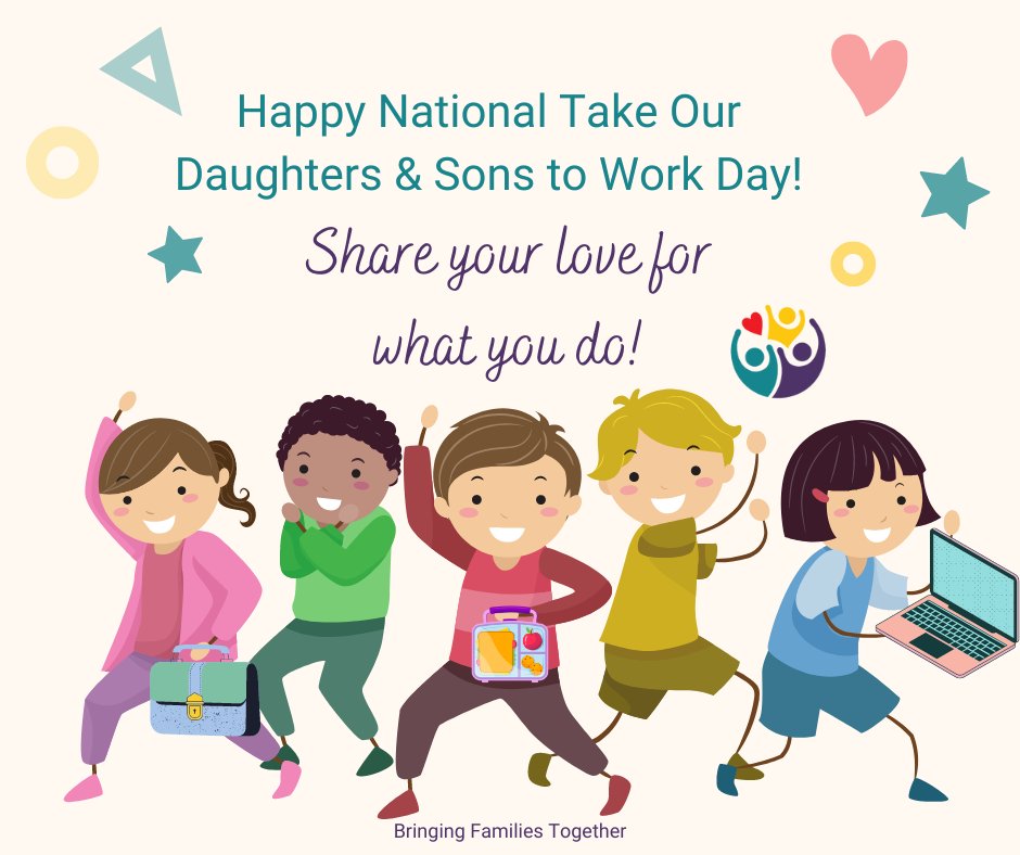 Today is national take our daughters and sons to work day! #takeyourchildtoworkday #takeourdaughtersandsonstoworkday