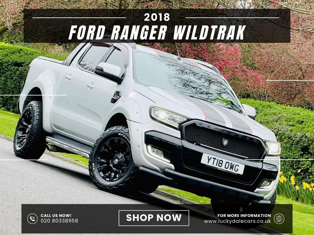 🔥 Ready to tackle any terrain in style! Introducing our sleek 2018 Ford Ranger 3.2 TDCi Wildtrak Auto 4WD Euro 6 4dr in stunning Silver. 🚗💨 bit.ly/4aDOuSJ Don't miss out! Call us now at 020 8033 8958 (or) WhatsApp at 0751 909 8028 #FordRanger #Wildtrak #PickupLife