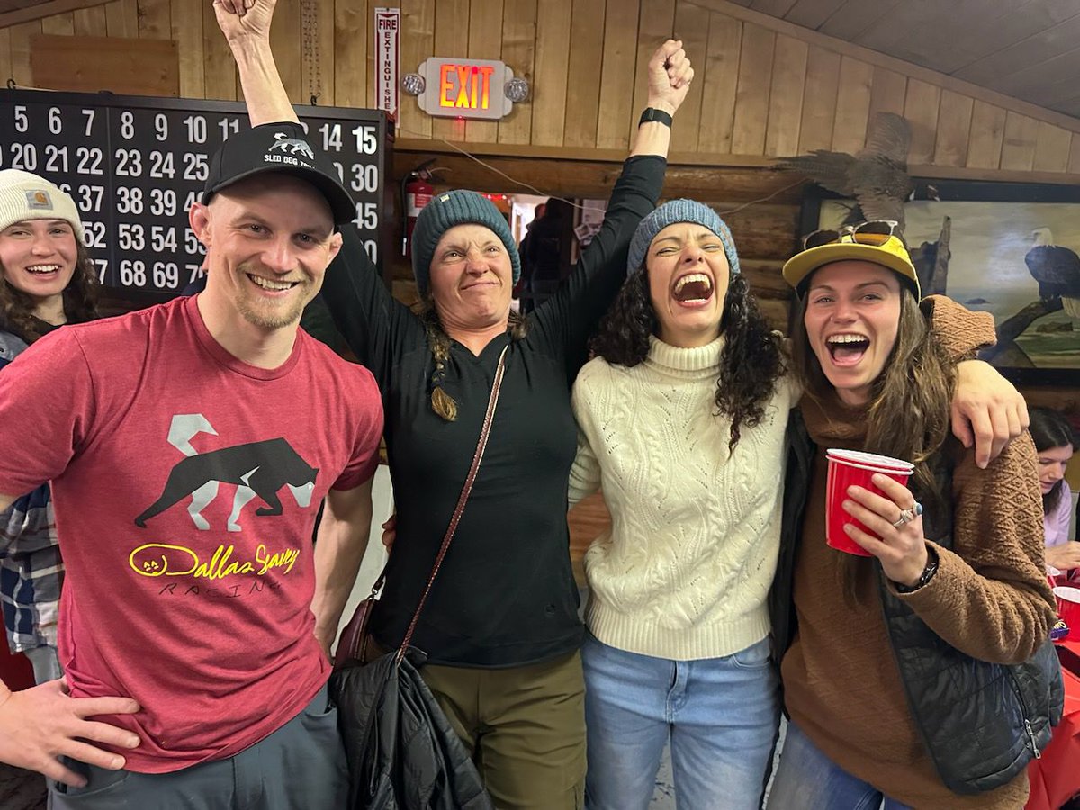 Last Friday , the Talkeetna VFW VFW Post 3836  hosted a post Iditarod party, to celebrate the 6th win: we had a blast! 🥳

Thanks to  everyone that organized and showed up to share the evening with us!

#alaska #iditarod #dallasseavey #iditarod2024 #sleddogs #dogmusher