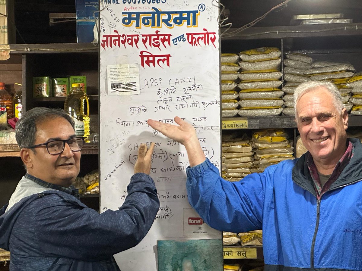 SSGA's Adviser for South Asia, Phil Shull, traveled to Nepal to celebrate the first sale of U.S. identity preserved soy to South Asia. The sale represents a success of relationships formed at our Identity Preserved International Summit in Jan. 2023. soyagrainsalliance.org/2024/03/26/ssg…