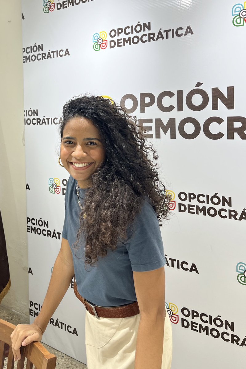 malejandrord's tweet photo. Nicole Pichardo, futura diputada de la República Dominicana por el partido Opción Democrática. https://t.co/BjWI8daopU